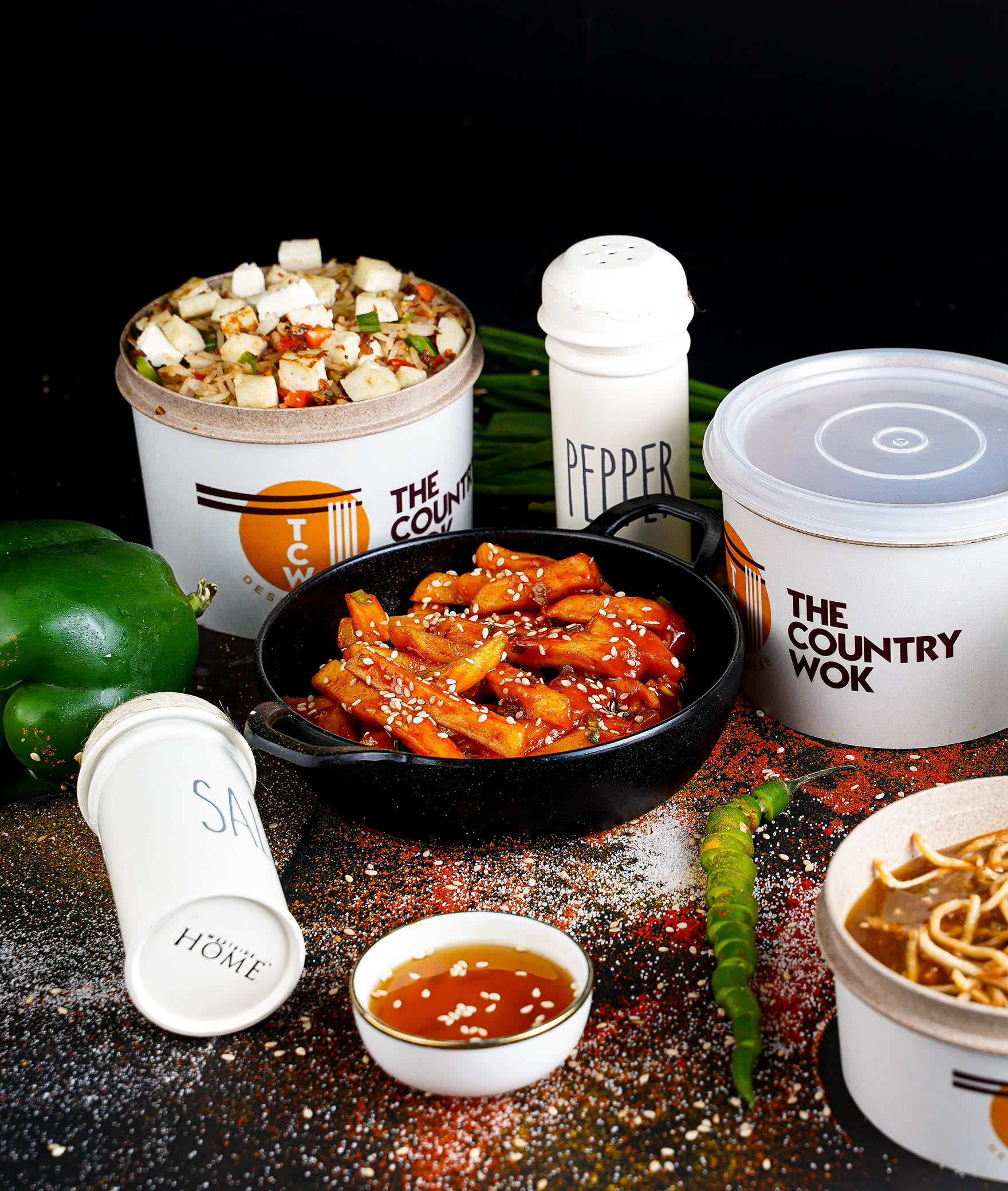 The Country Wok - Kanpur - Logo