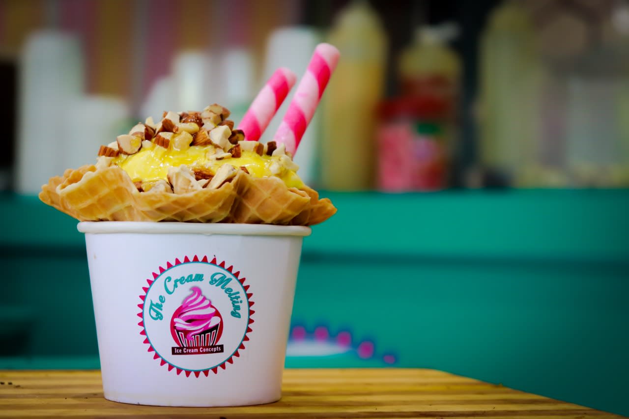 The Cream Melting - Logo