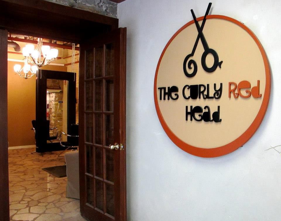 The Curly Red Head - Logo