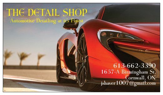 THE DETAIL SHOP - Logo