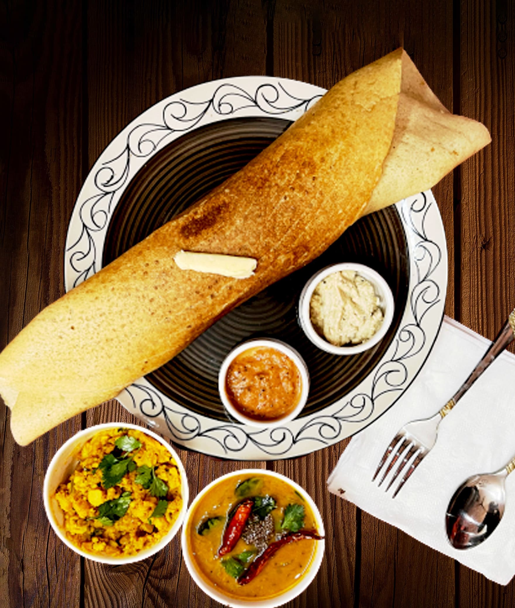 The Dosa Shop By Gaurav - Logo