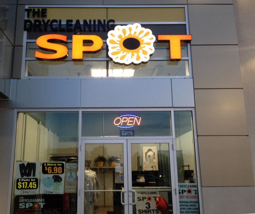 The Dry Cleaning Spot - Logo