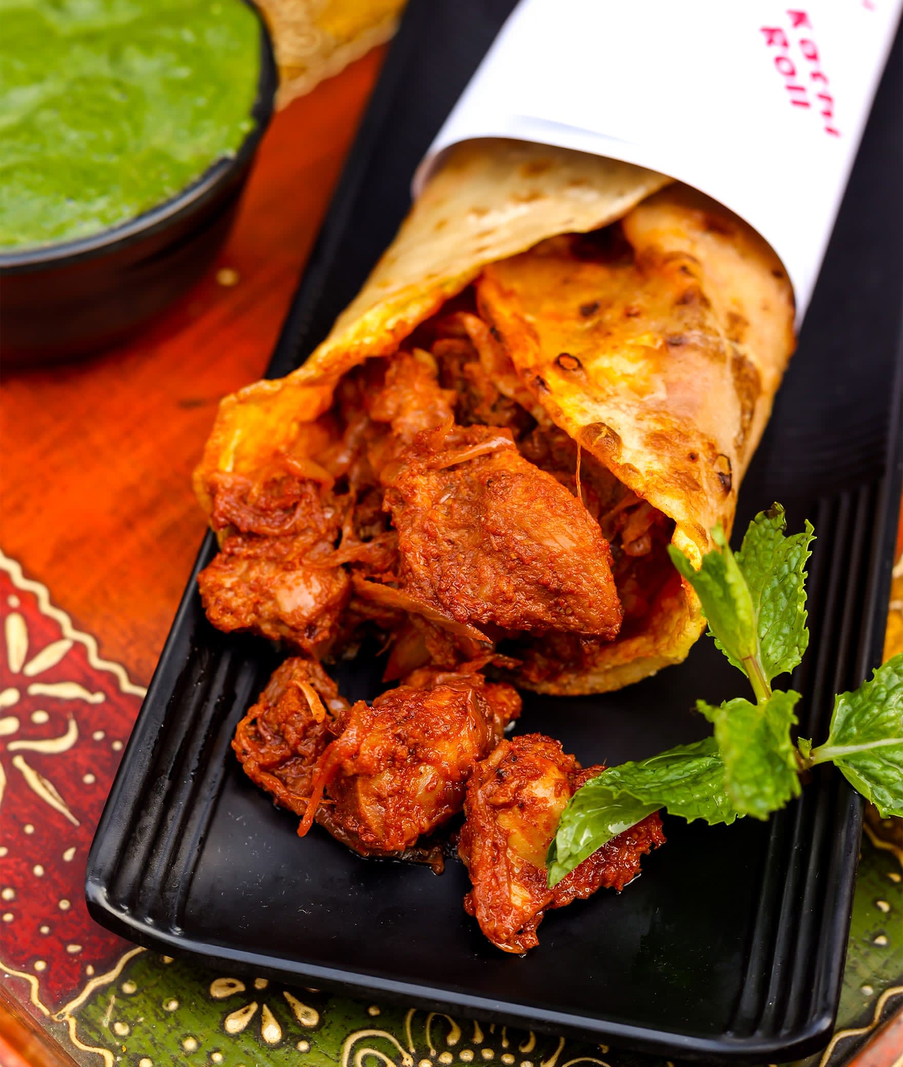 The Great Indian Kathi Roll - Logo