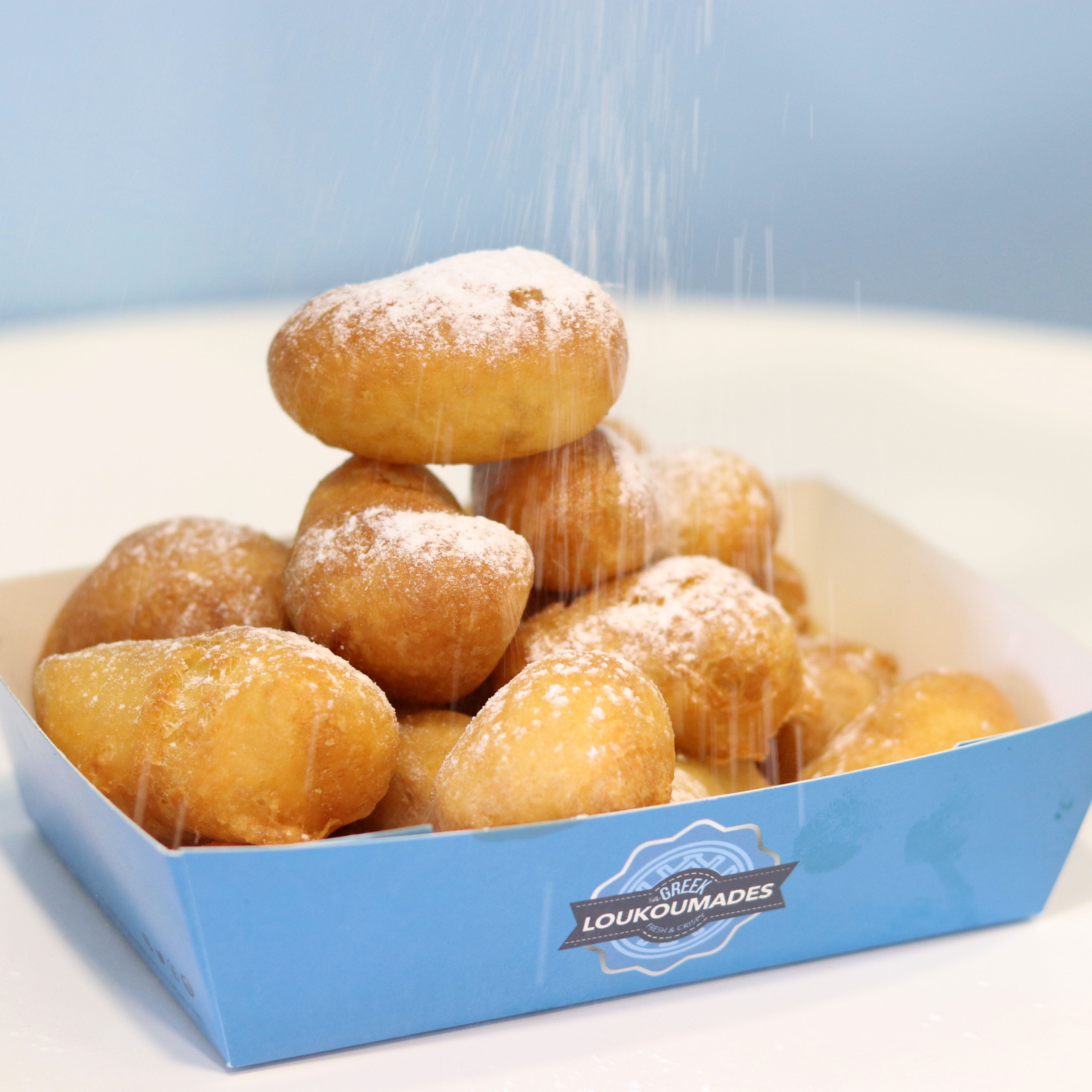 The Greek Loukoumades - Logo