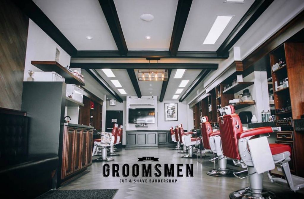 The Groomsmen BarberShop - Logo