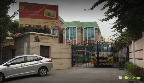 The Indian Heights School Best School in Dwarka - Logo