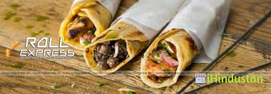 The Kathi Roll Express - Logo
