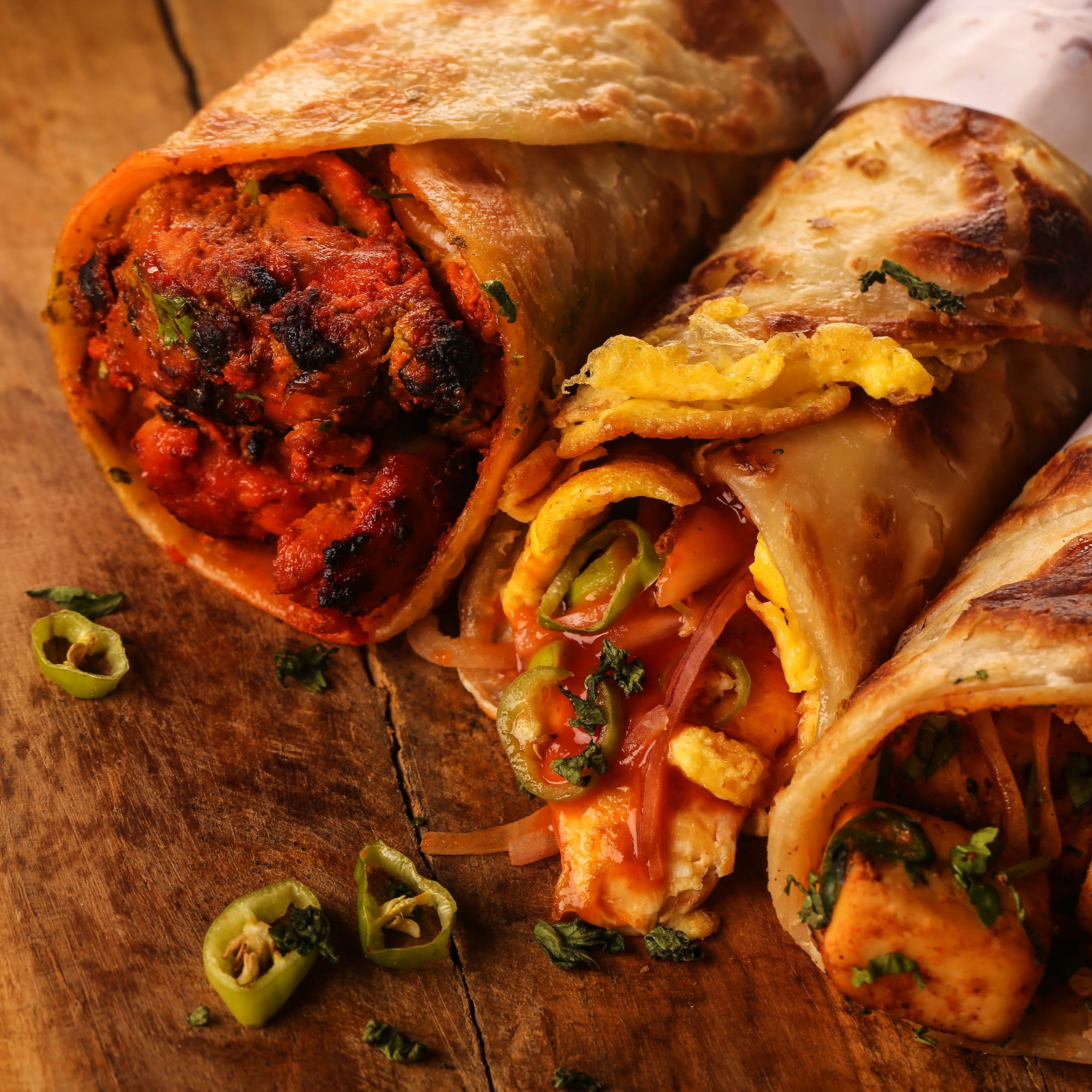 The Kati Roll Shop - Logo