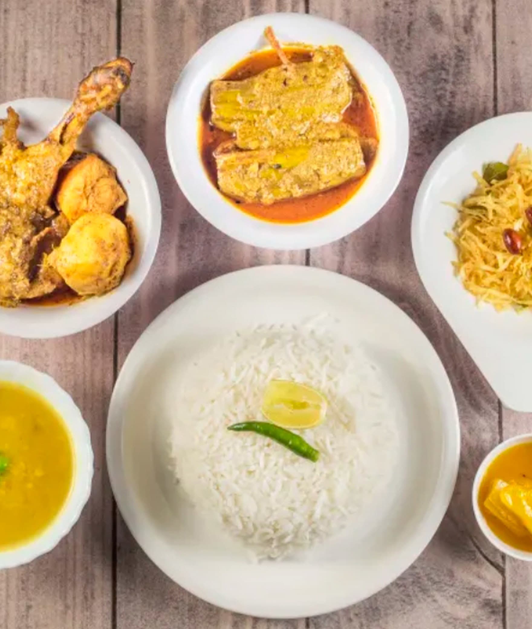 The kolkata cuisine - Logo