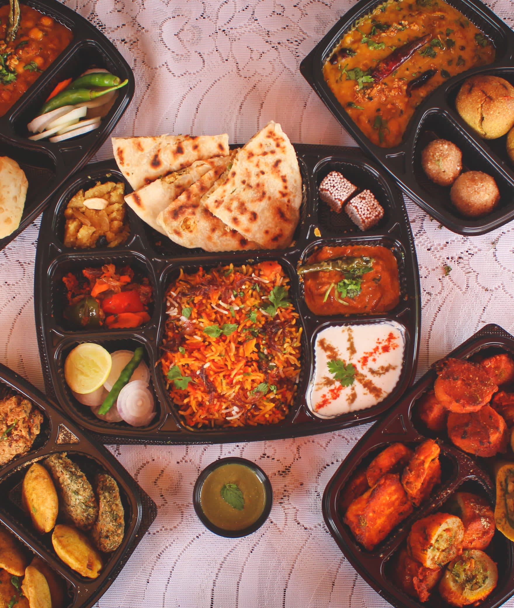 The K Tiffin Story (Veg.) - Logo
