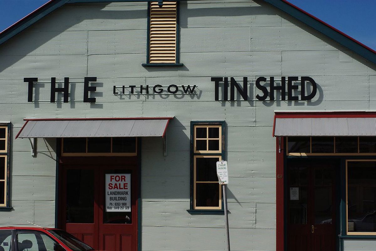 The Lithgow Tin Shed - Logo