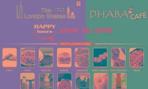 The London Shakes & Dhaba Cafe - Logo