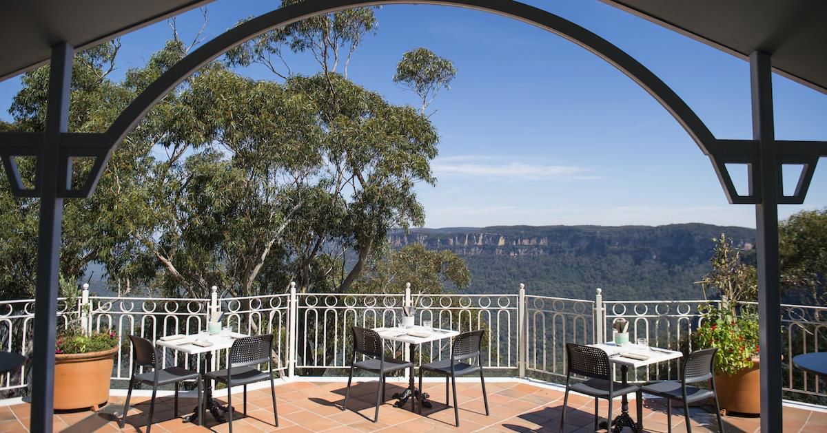 The Lookout, Echo Point - Logo