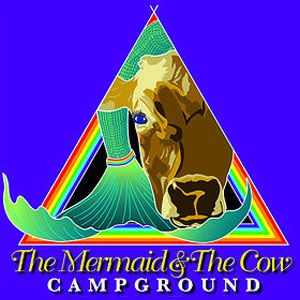 The Mermaid &a; The Cow Campground - Logo