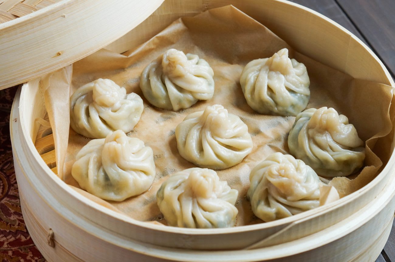 THE MOMOS AND CHAAP - Logo