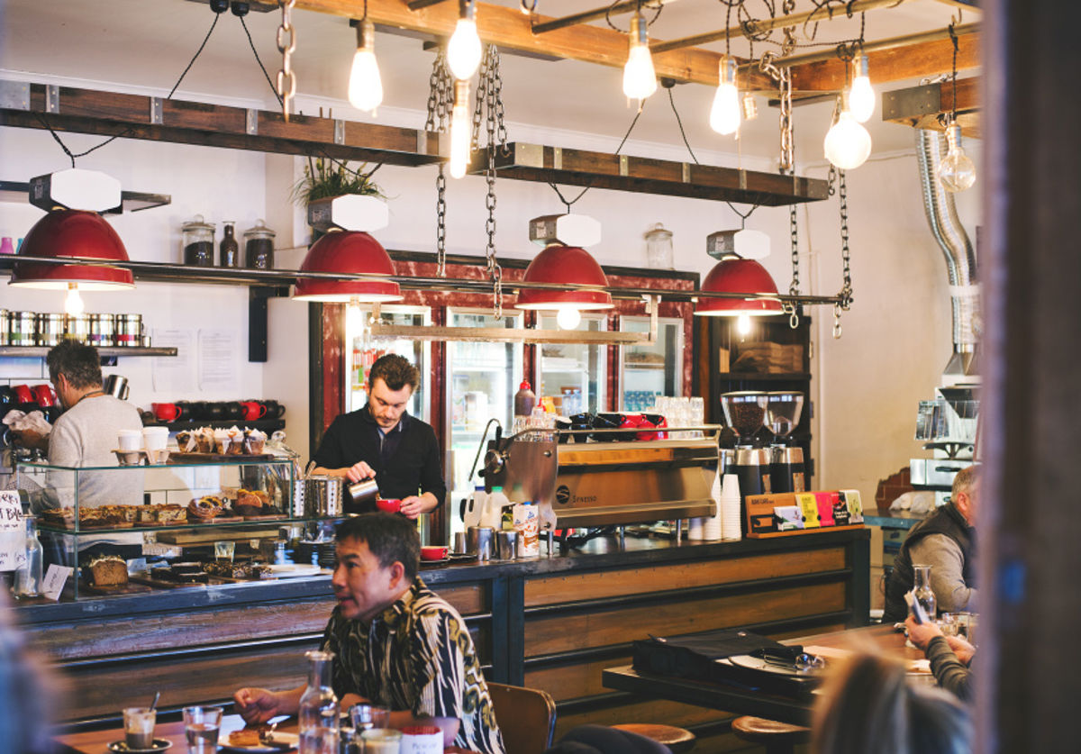 The Old Milkbar Cafe - Logo