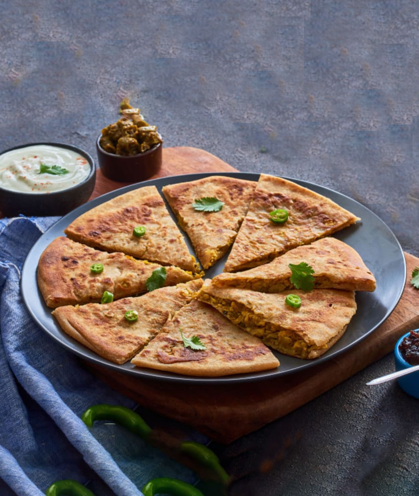 The Parantha Planet - Logo