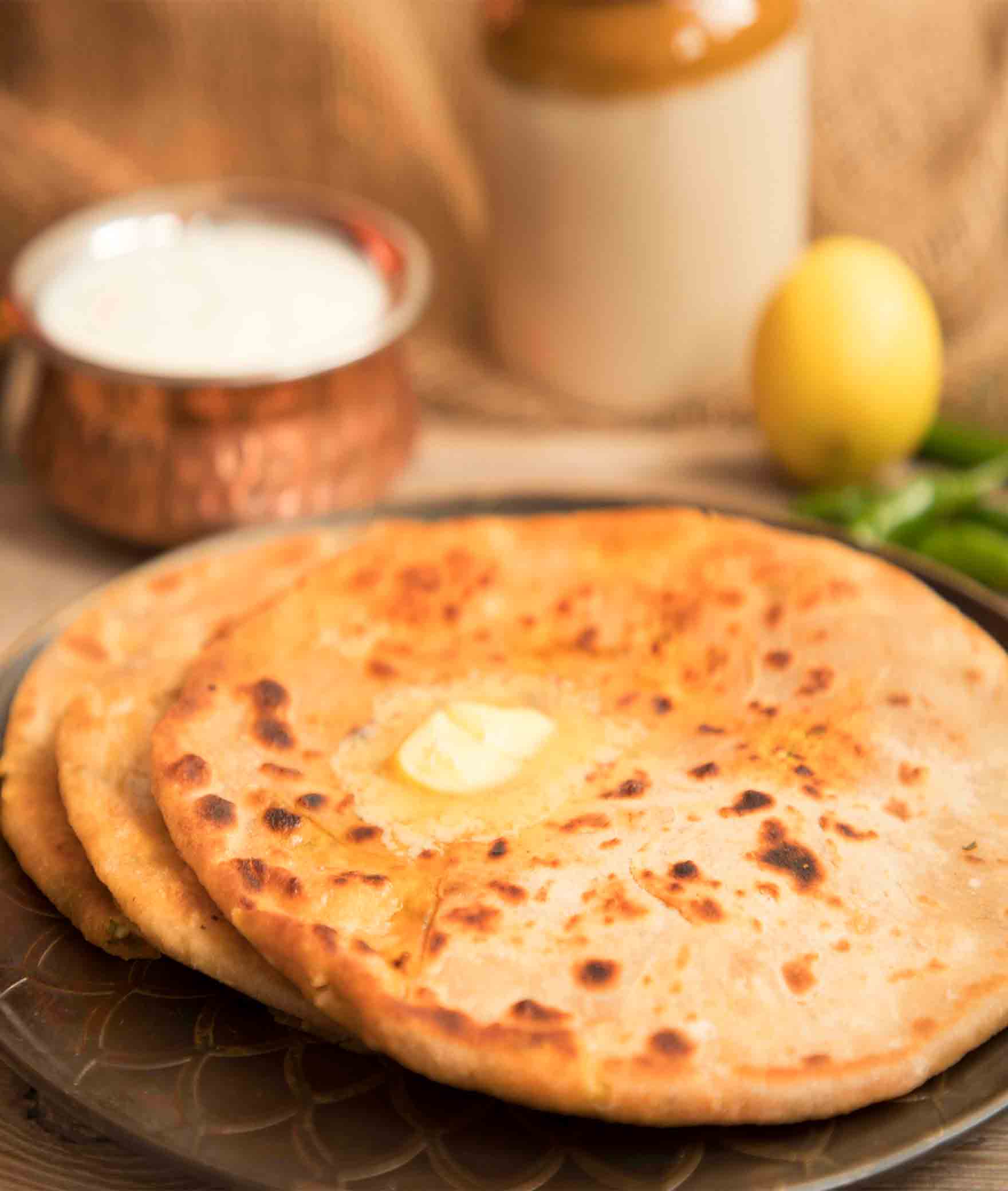 The Paratha King - Logo