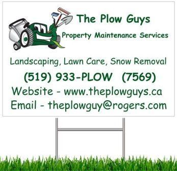 The Plow Guys - Logo