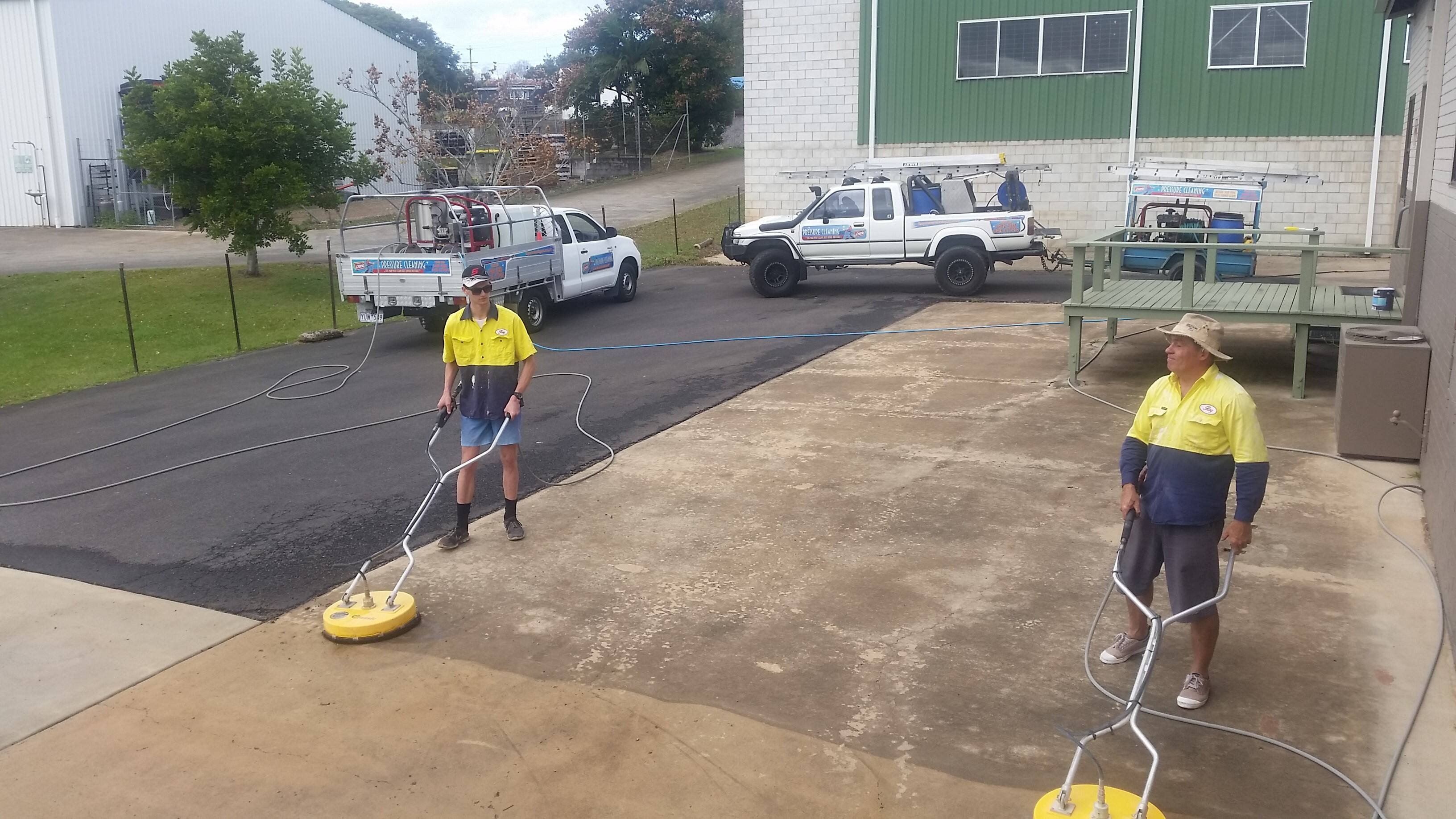 The Pressure Cleaning Man - Cover photo
