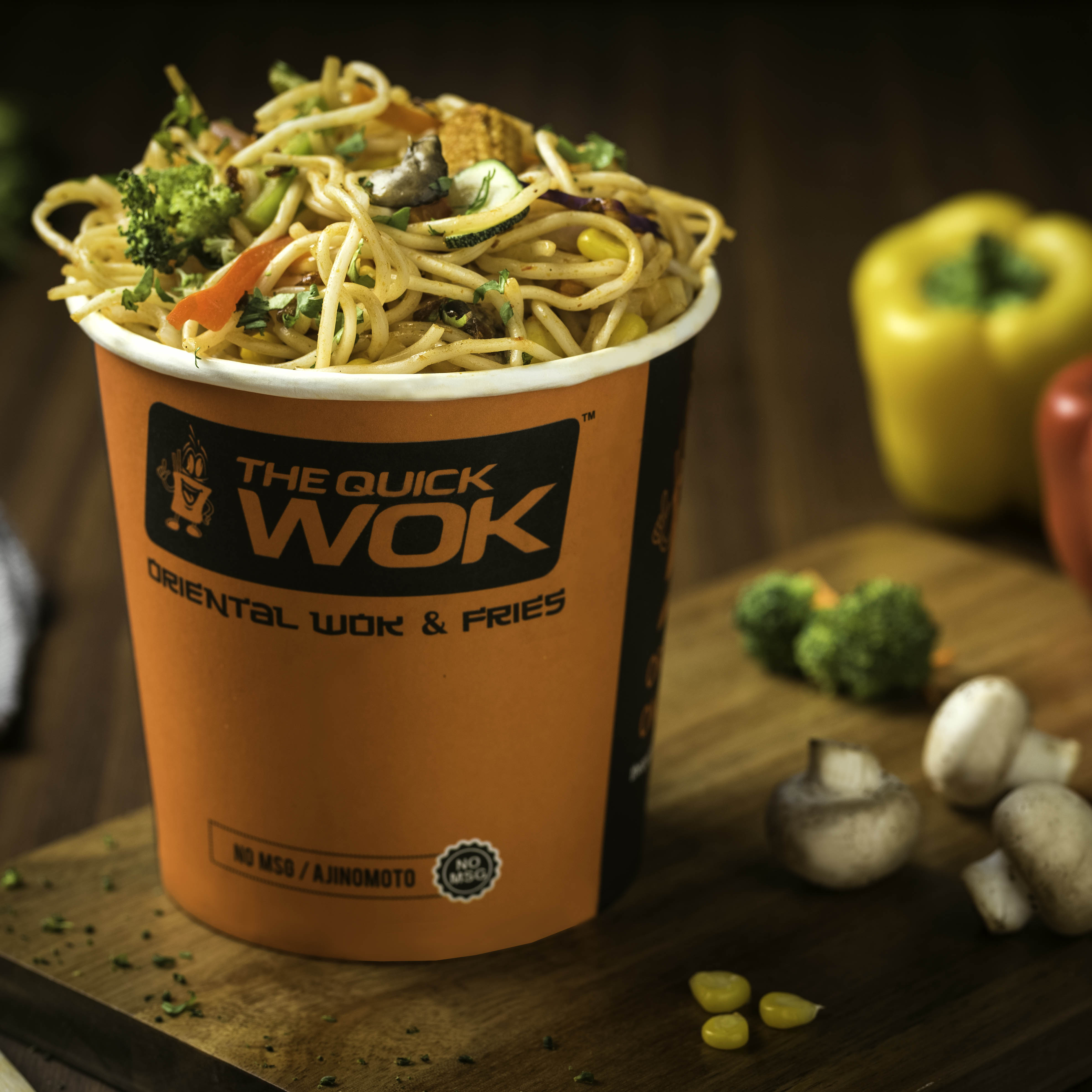 The Quick Wok - Logo