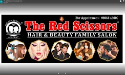 The Red Scissors Hair and beauty salon - Logo