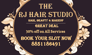 The Rj Hair Studio - Logo