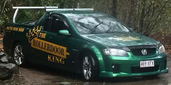 The Rollerdoor King - Logo