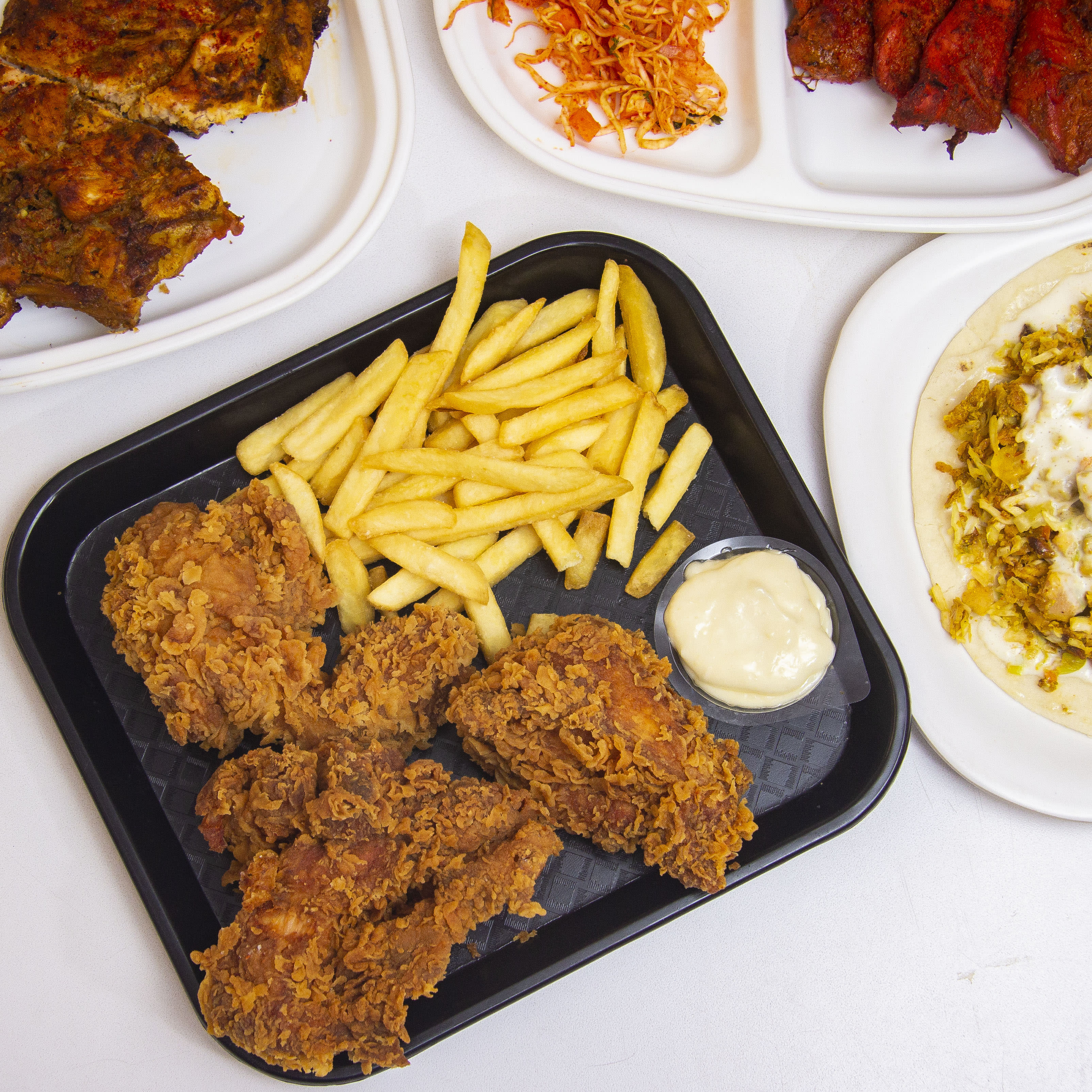 The Rooster - Hot & Crispy - Logo