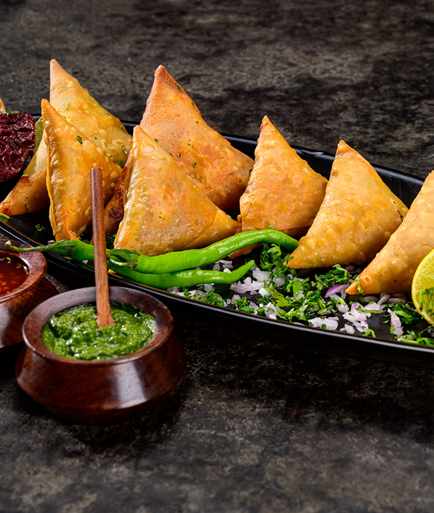 The Samosa Man - Logo