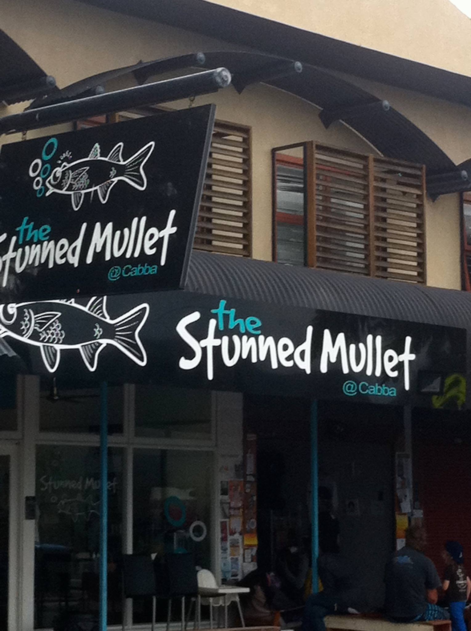 The Stunned Mullet - Logo