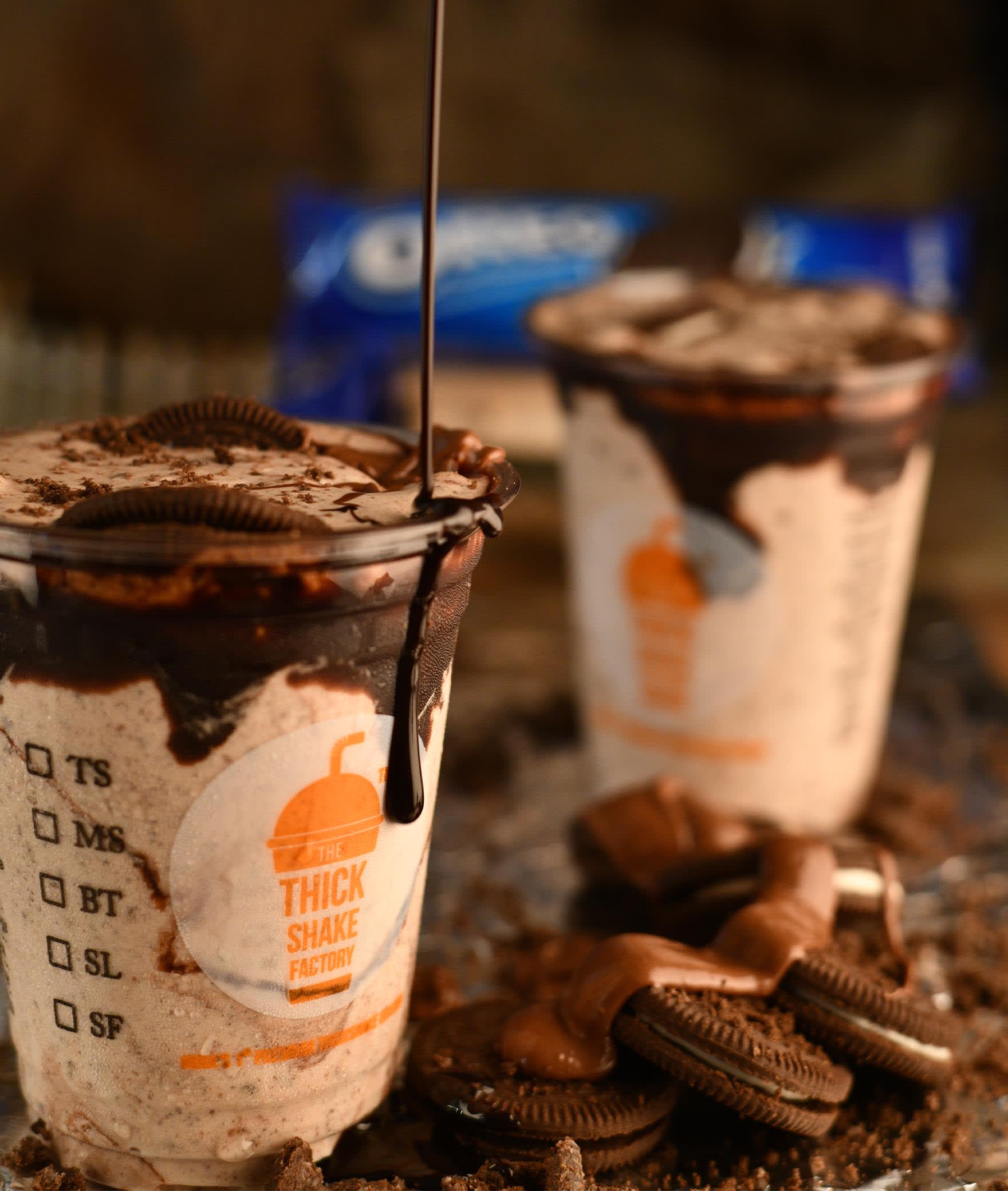 The Thick Shake Factory - Logo