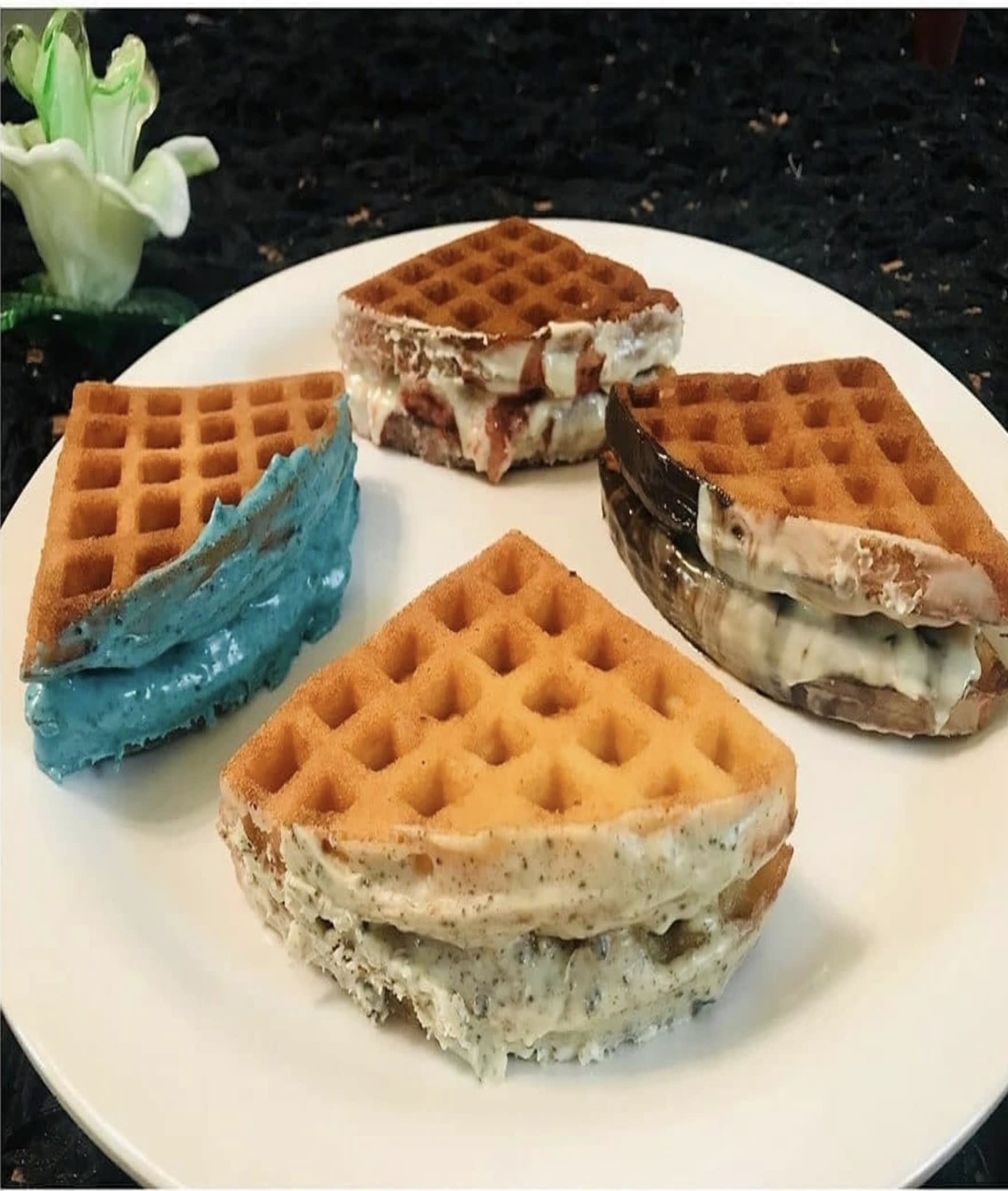 The waffle spot - KKnagar - Logo