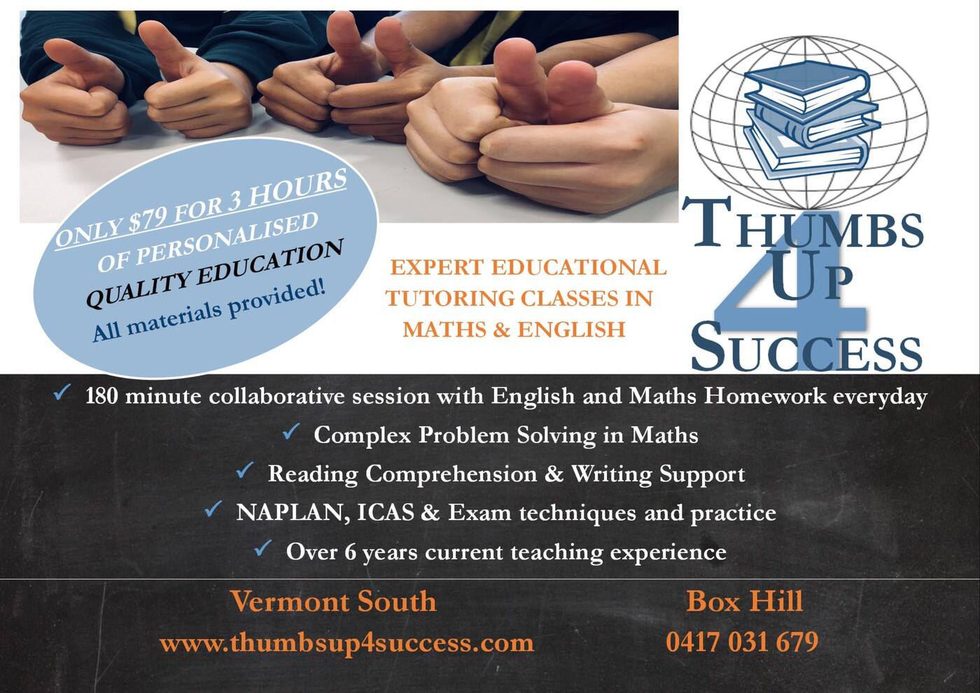 Thumbs Up 4 Success - Cover photo