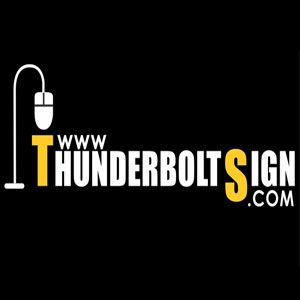 Thunderbolt LED &a; Signs - Logo