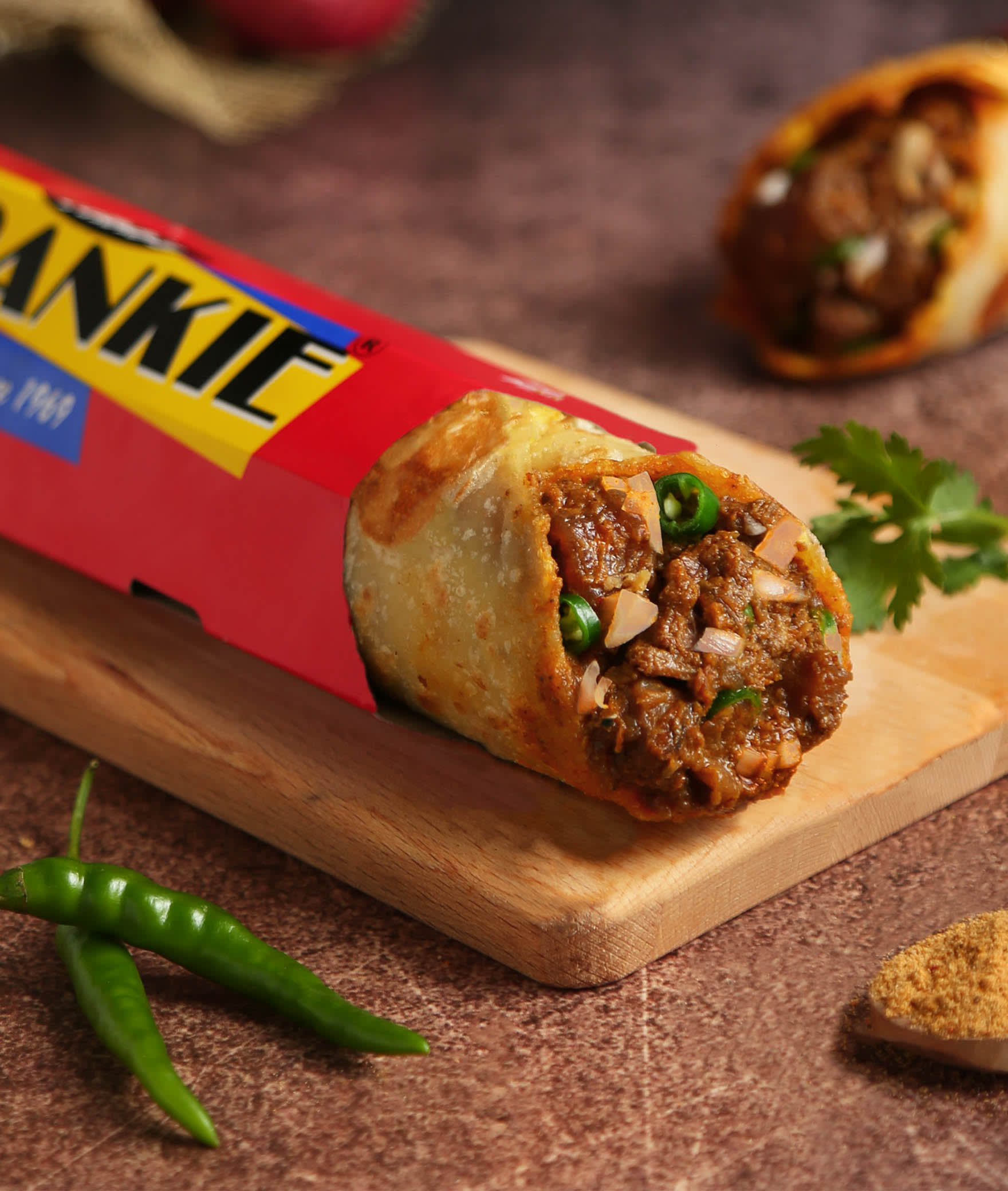 Tibb's Frankie Express - Serving Rolls Since 1969 - Logo