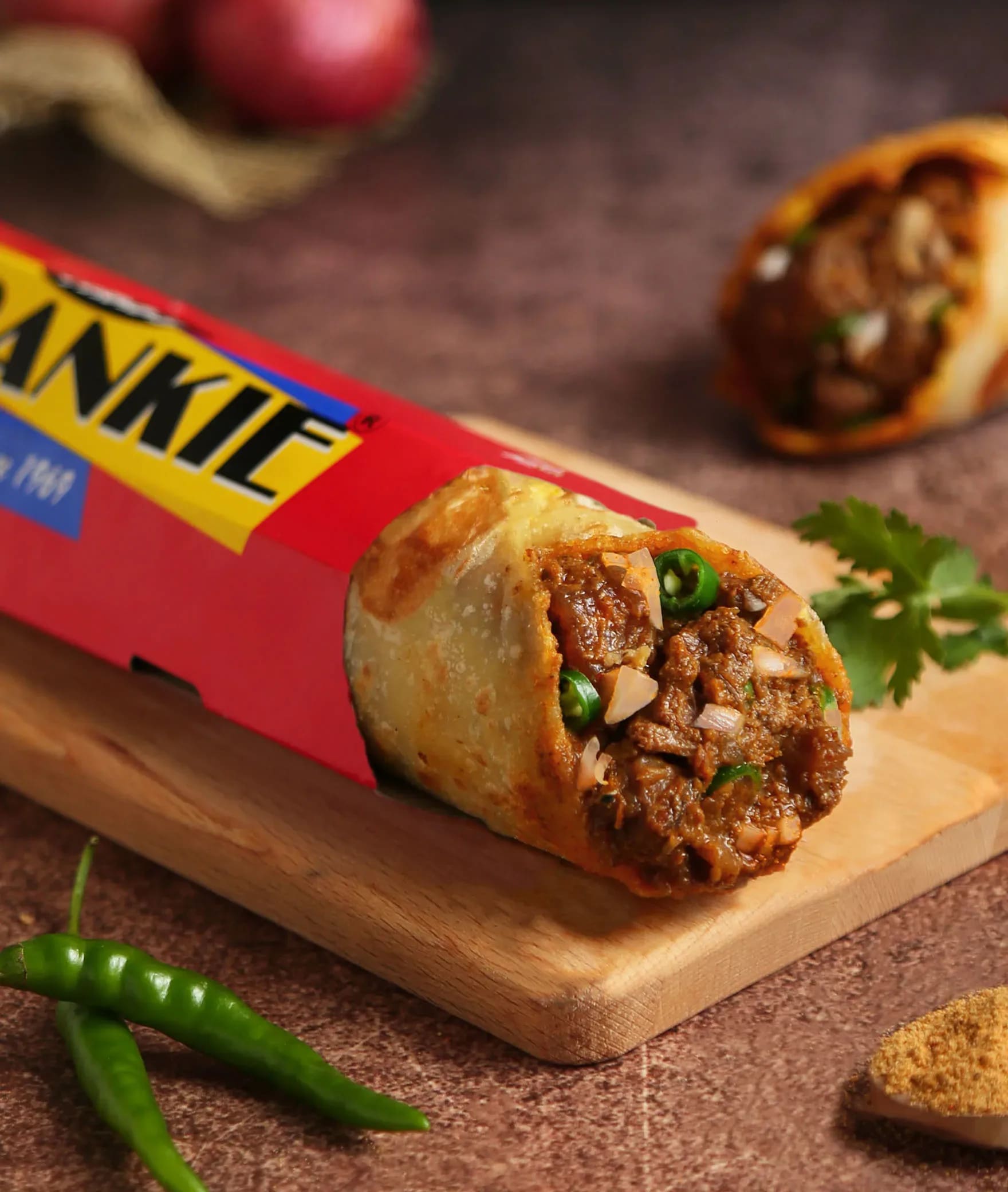 Tibb's Frankie Express - Serving Rolls Since 1969 - Logo
