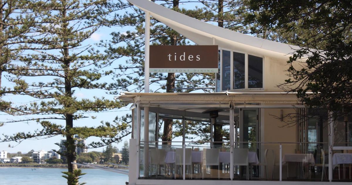 Tides Waterfront Dining - Logo
