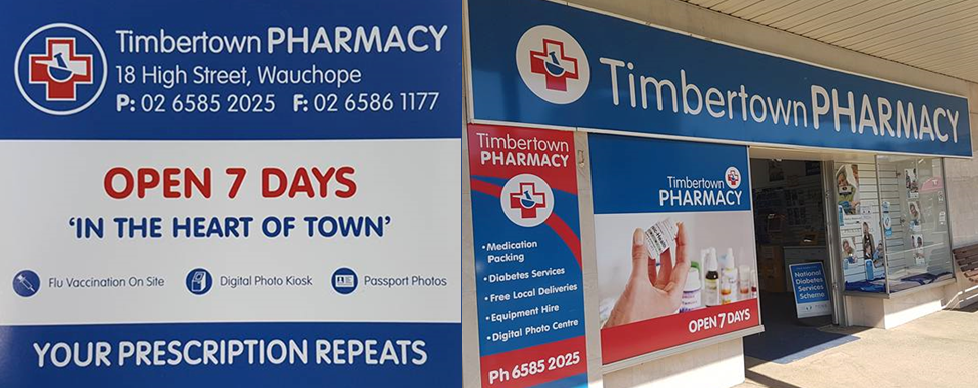 Timbertown Pharmacy - Logo