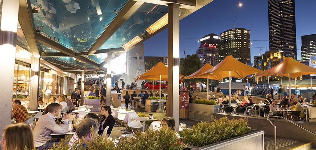 Time Out Fed Square - Logo