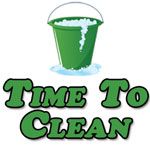 Time To Clean - Logo
