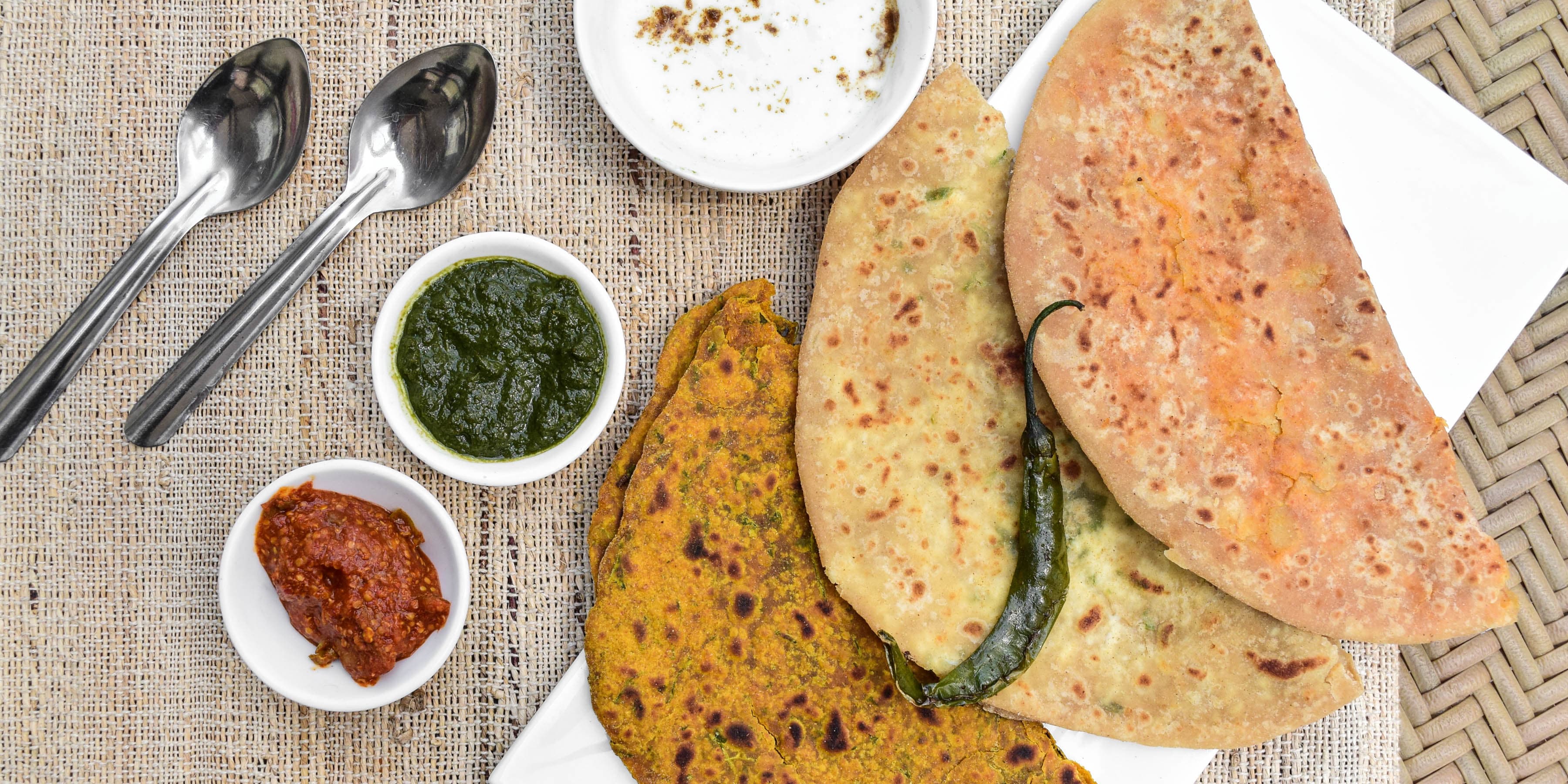 Tiwari's Ghee Paratha & Chaat - Logo
