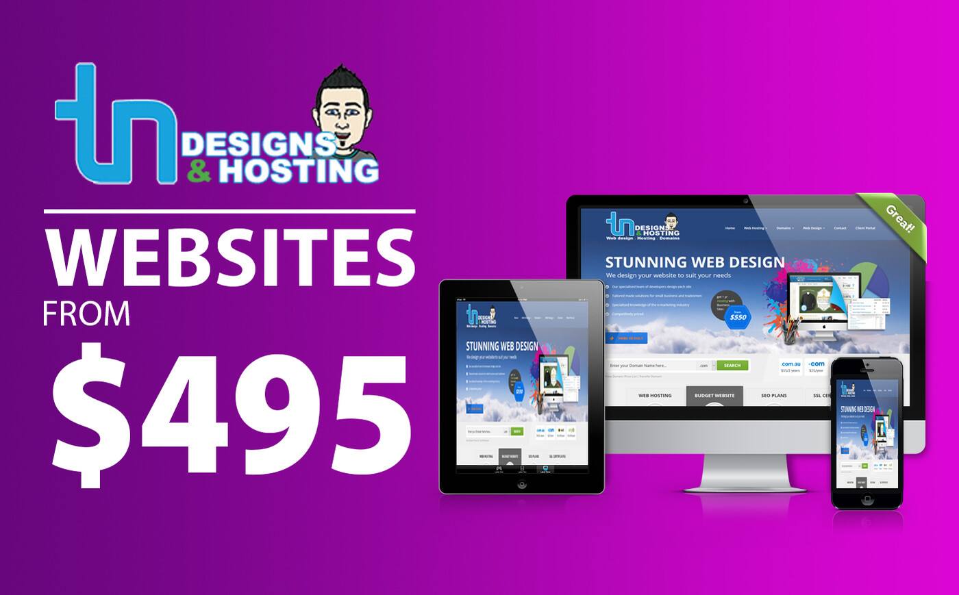 TN Designs & Hosting - Cover photo