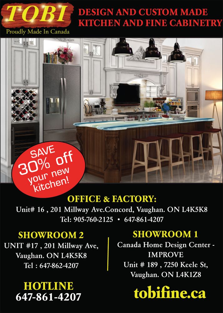 TOBI Design and Custom Made Kitchen Cabinetry - Logo