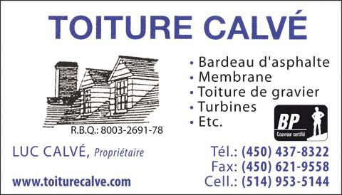 Toiture Calvé Enr - Logo