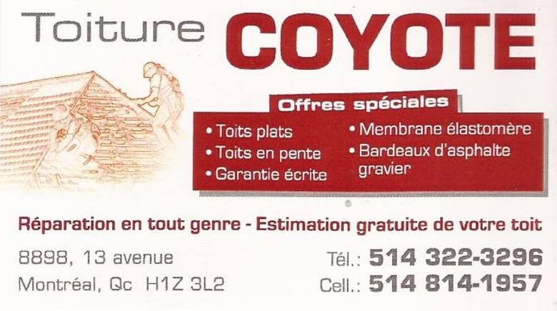 Toiture COYOTE - Logo
