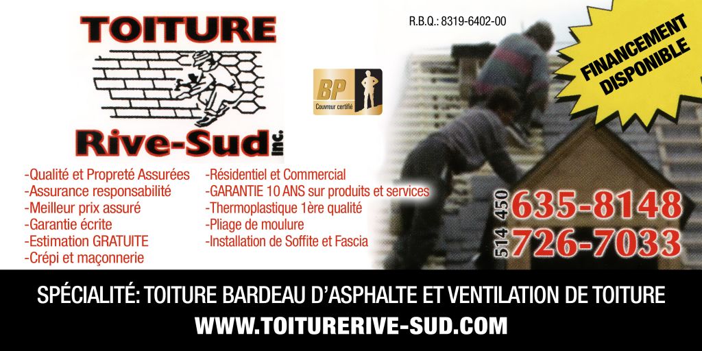 Toiture Rive-Sud Inc - Logo