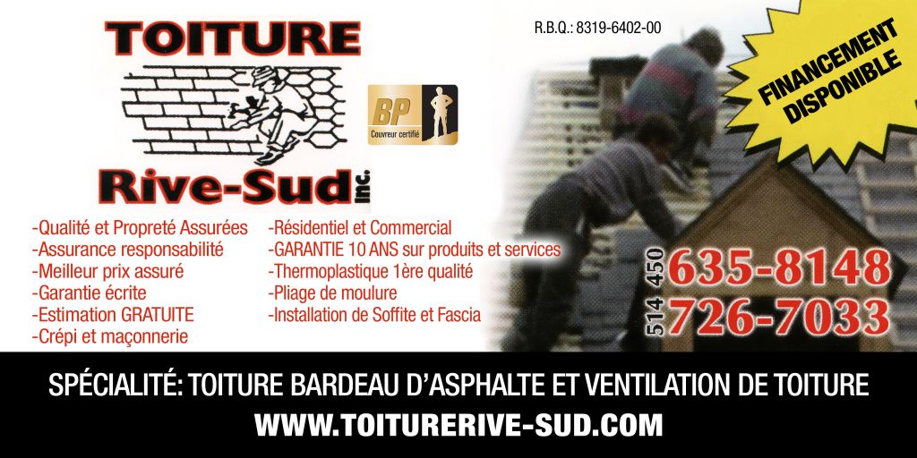Toiture Rive-Sud Inc - Cover photo