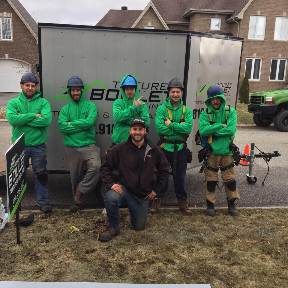 Toitures Boulet Roofing - Logo