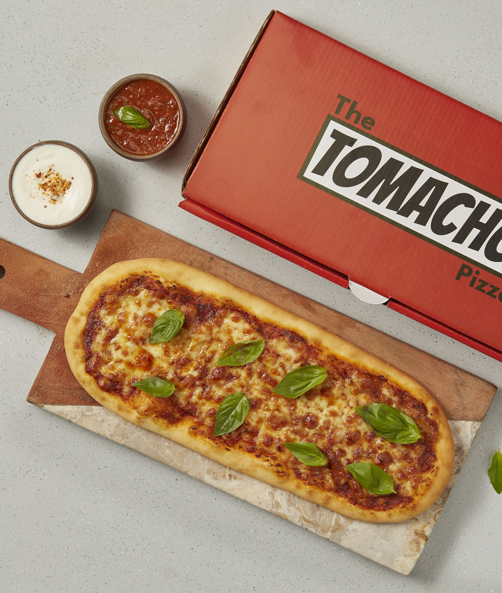 Tomacho Pizza - Logo
